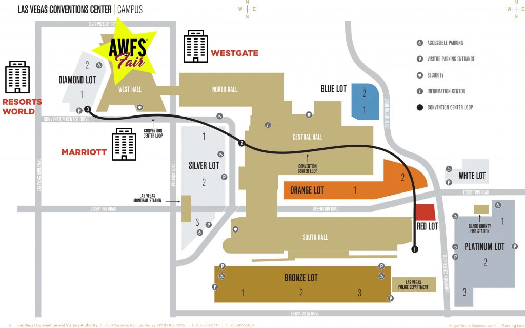Show Schedule & Map AWFS Fair