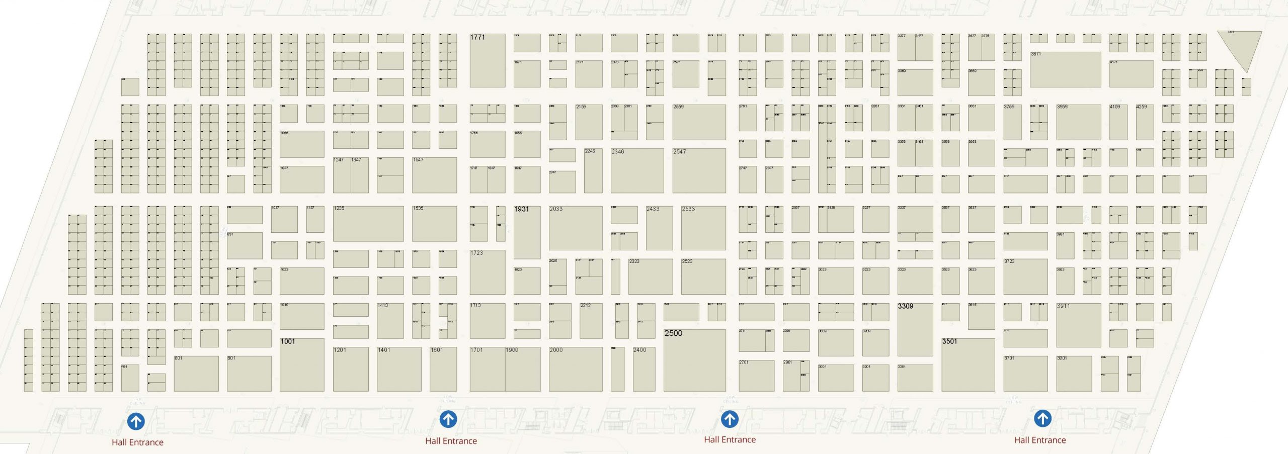 2025 AWFS Fair floor plan